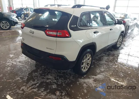 2015 Jeep Cherokee Sport из США, поврежденный, VIN 1C4PJMAB6FW599639